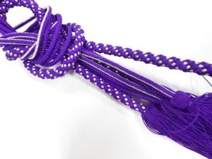 正絹　手組帯締め